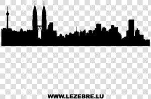 Easy Paris Skyline Silhouette  HD Png Download