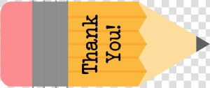 Free Printable Teacher Gift Tags  pencil  Clipart    HD Png Download