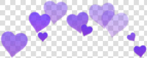  purple  purpura  morado  lila  hearts  corazones  heart   Corazones Snapchat Png  Transparent Png