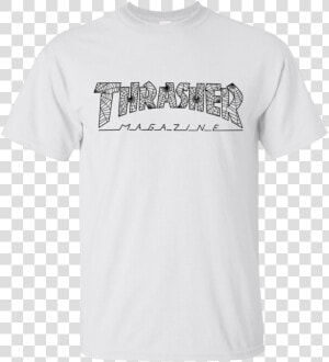 Thrasher Magazine Web Cobweb Black Spider Web T shirt   Am A Bitch Shirt  HD Png Download