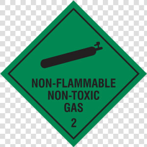 Hazchem Non Flammable Non Toxic Gas   Non Flammable Non Toxic Gas  HD Png Download