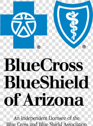Bcbsaz Logo 3005 amp blk Stacked  HD Png Download