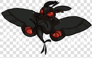 Insect fly stag Insect carpenter Bee fictional Character illustration   Cute Mothman Drawing  HD Png Download