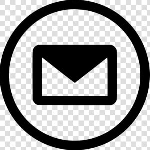 Transparent Email Vector Icon Png   Free Email Icon Round  Png Download