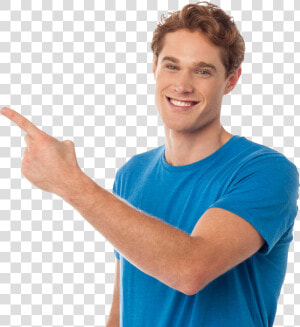 Men Pointing Left Png Image   Person Pointing Transparent Background  Png Download