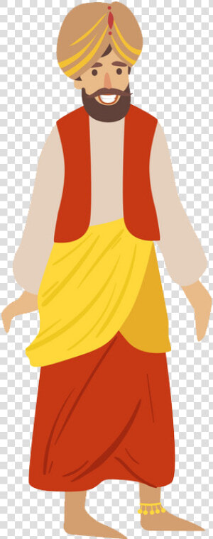 Lohri Png Free Image Download   Indio De India Dibujo  Transparent Png