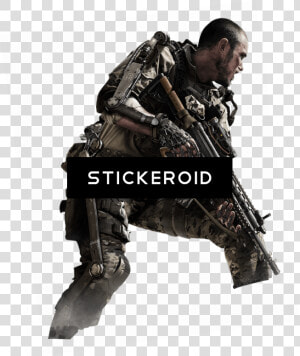 Transparent Cod Gun Png   Call Of Duty Advanced Warfare Soldier  Png Download