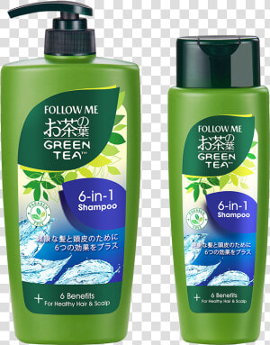 Follow Me Green Tea Shampoo  HD Png Download