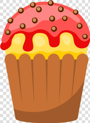 Food baking Cup muffin   Cupcake  HD Png Download