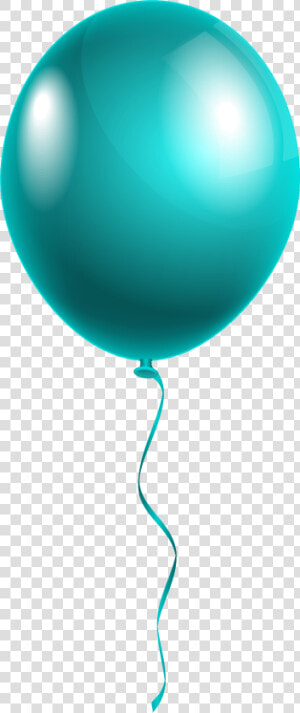 Single Modern Blue Balloon Png Clipart Image​   Balloon Clipart  Transparent Png