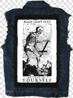 Believe In Yourself   Black Craft Cult Backpatch  HD Png Download