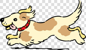 Dog Clipart   Dog Runs Clipart  HD Png Download