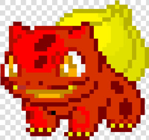 Halloween Bulbasaur Pixel Art  HD Png Download