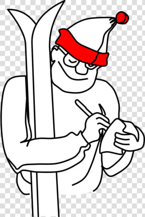 Skiing  HD Png Download