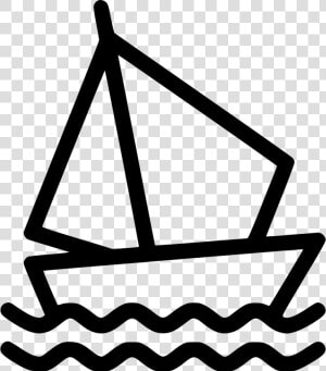 Yacht Boat Sail Sailing Water   Perahu Kertas Clipart  HD Png Download