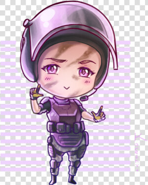 Echo Drawing Rainbow Six Siege   Rainbow Six Siege Mira Chibi  HD Png Download