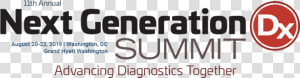 Next Gen Dx Summit Washington Dc  HD Png Download