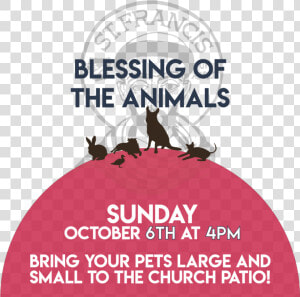 Blessing Animals   Poster  HD Png Download