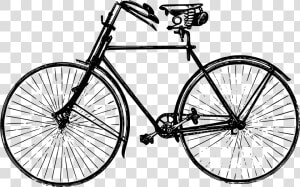 Old Fashioned Bike Big   Old Fashioned Bike  HD Png Download