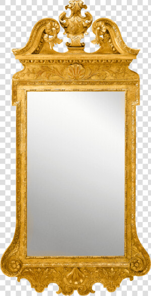 George Ii Gilt Gesso Mirror   George Ii Mirror  HD Png Download