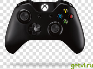 Xbox One Controller Xbox 360 Controller Black   Control De Xbox One Hd  HD Png Download
