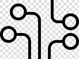Swish Vector Decorative   Electronic Circuit Transparent Icon  HD Png Download