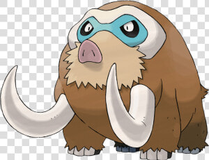 Pokemon Mamoswine  HD Png Download