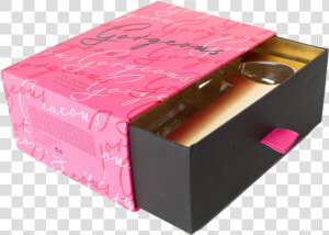 Turned Edge   Victoria Secret Packaging Box  HD Png Download