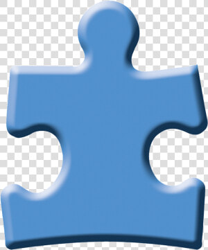 Autism Awareness Blue Puzzle Piece  HD Png Download