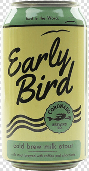 Coronado Early Bird Mocha Milk Stout   Cream Soda  HD Png Download