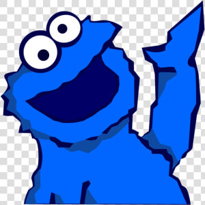Transparent Cookie Monster Clipart   Cookie Monster Render  HD Png Download