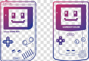 Game Boy Classic And Color   Gadget  HD Png Download