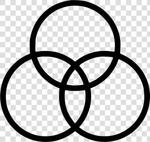 Venn Diagram   Led Zeppelin John Bonham Symbol  HD Png Download