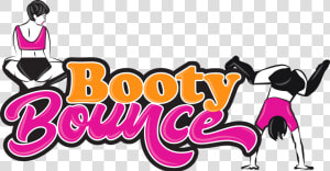 Booty Bounce Logo rgb   Illustration  HD Png Download