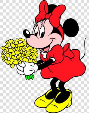 Minie Mouse 07 By Convitex   Black And White Disney Characters Png  Transparent Png