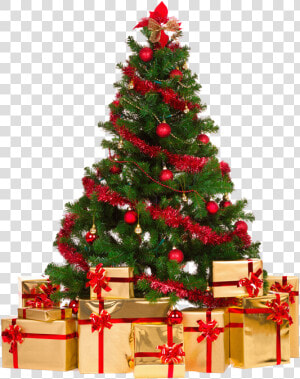 Alberi Di Natale   Christmas Tree Gifts  HD Png Download