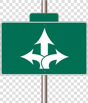 Choice  Direction  Next  Right  Middle  Straight  Road  HD Png Download