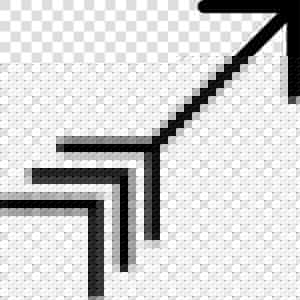 Diagonal Right Arrow Going Up   Chambre Des Metiers Luxembourg  HD Png Download