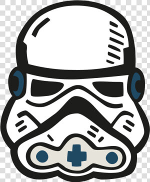 Stormtrooper Icon   Blue Stormtrooper Clip Art Png  Transparent Png