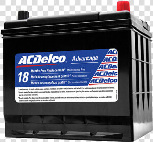 Acdelco Advantage Battery  HD Png Download