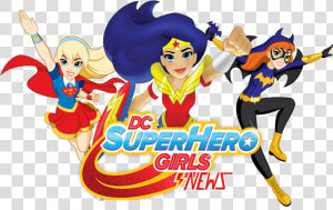 Dc Super Hero Girls News   Dc Superhero Girls Batgirl Wonder Woman  HD Png Download