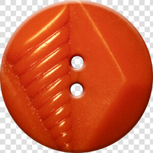Button With Diamond And Diagonal Line Design  Red orange  HD Png Download