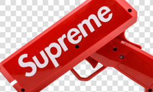 Supreme X Cash Cannon Money Gun  HD Png Download