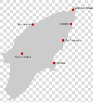 Rhodes Map Png  Transparent Png