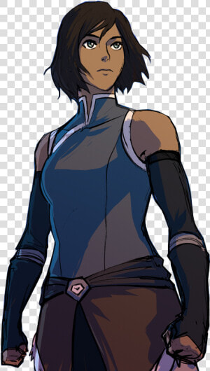 Korra Transparent Book   Legend Of Korra Korra Short Hair  HD Png Download