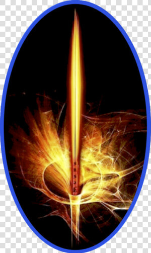 The Flaming Sword Is A Built in Divine Security System   Flame  HD Png Download