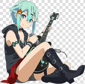  anime  otaku  kawaii  sao  sinon  freetoedit   Sinon  HD Png Download