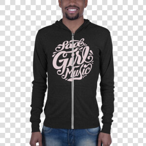 Sadgirl Scriptlogo Quiettime Mockup Front Mens Charcoal  HD Png Download