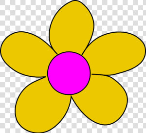 Yellow Flower Clip Art   Light Purple Flowers Clip Art  HD Png Download