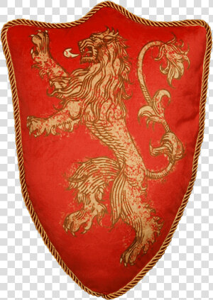 Game Of Thrones House Lannister Sigil Throw Pillow   House Lannister  HD Png Download